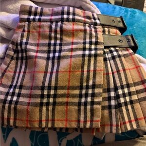 Burberry Dark Brown Fabric